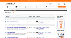 Desktop Screenshot of forums.iboats.com
