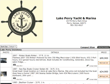 Tablet Screenshot of lakeperry.iboats.com
